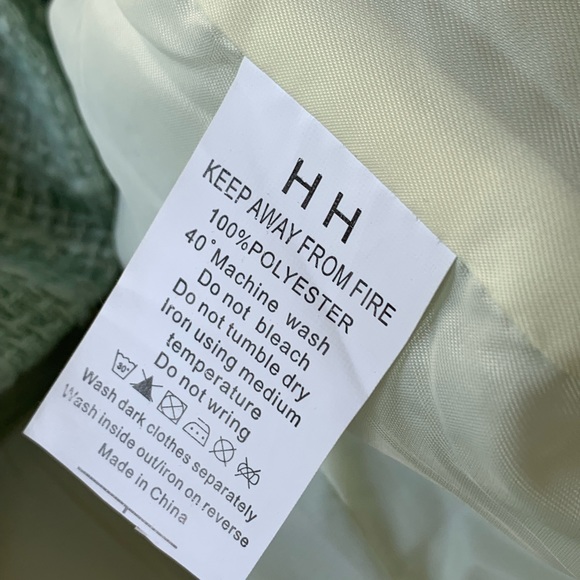 NWOT Sunday Up blazer Mint Green lined jacket sz Medium - Picture 3 of 12